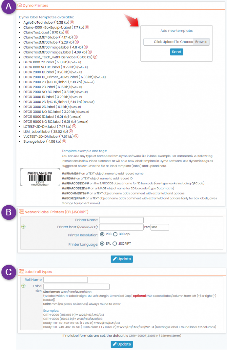 How to set up your Printers & Labels? LabCollector