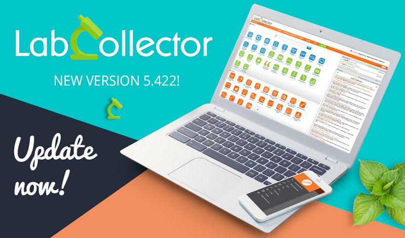 LabCollector LIMS Update New Version 5.422